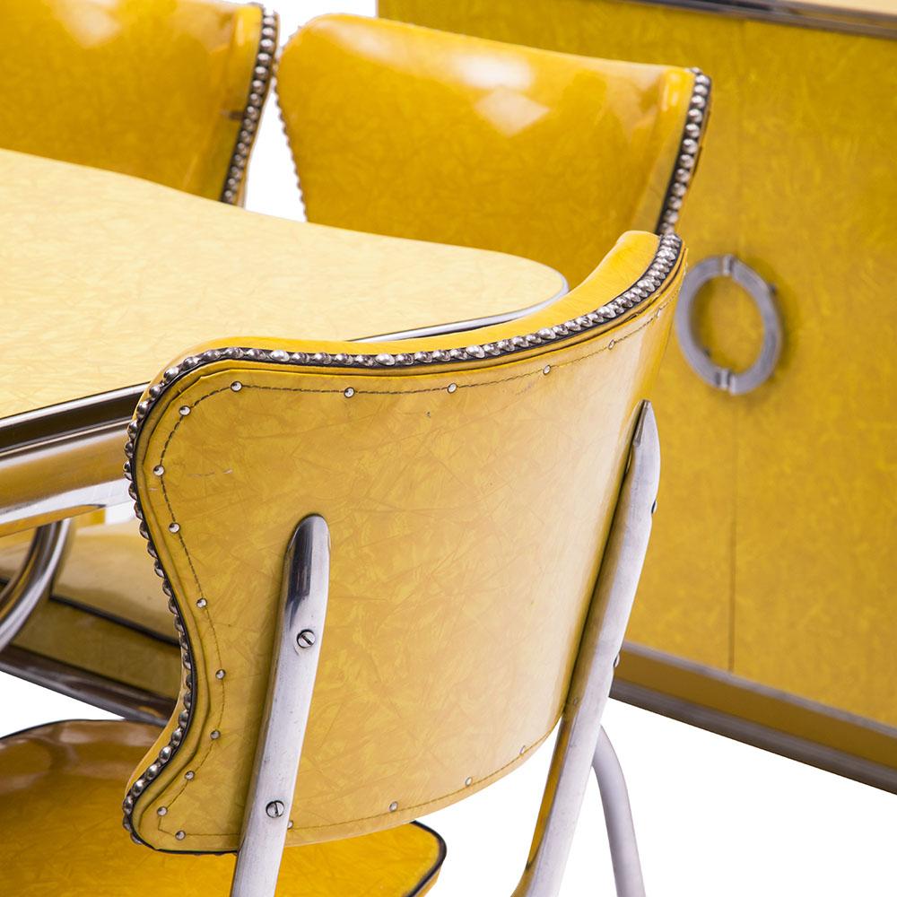 Yellow Formica Kitchen Table