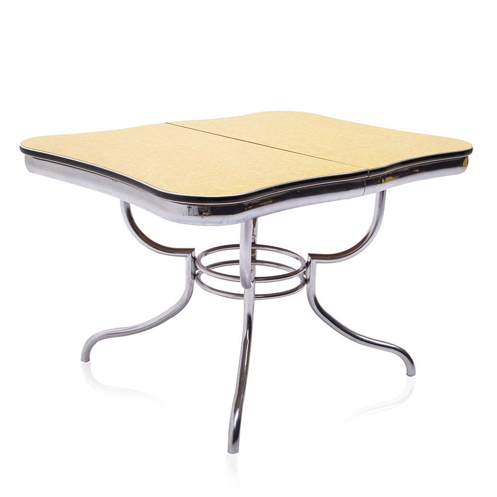 Yellow Formica Kitchen Table