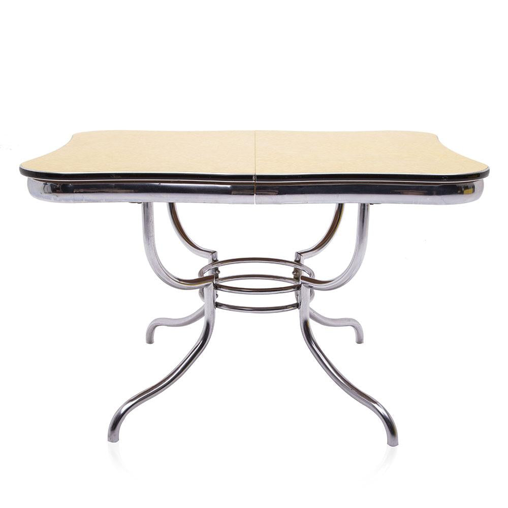 Yellow Formica Kitchen Table