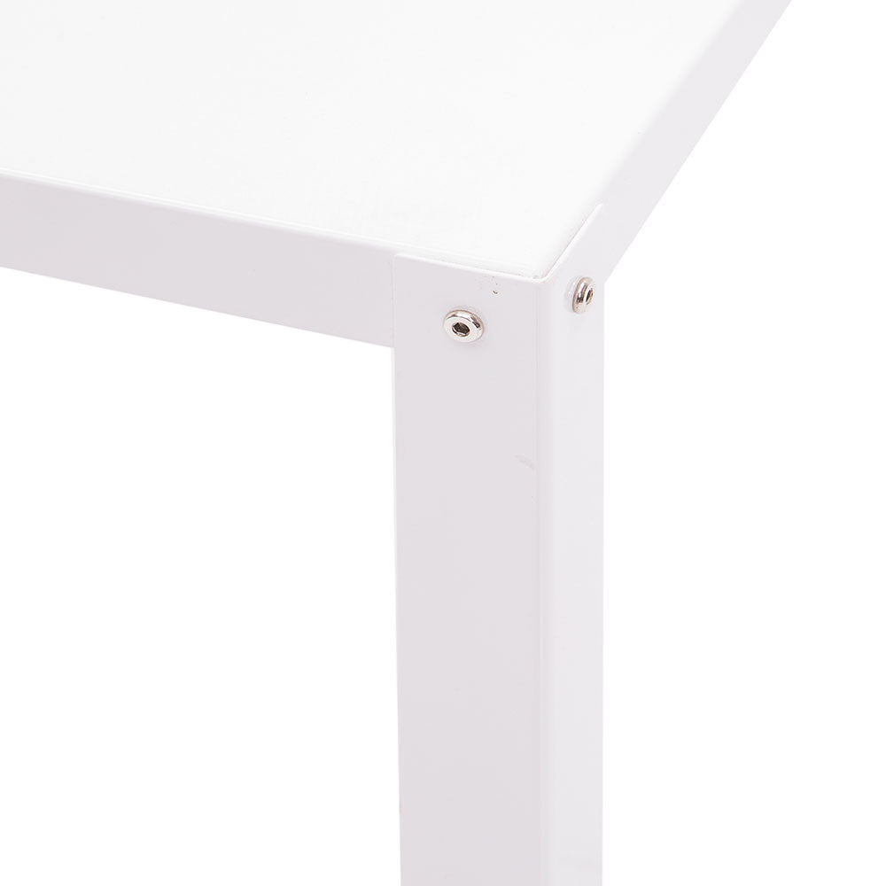 White Rolling Work Table
