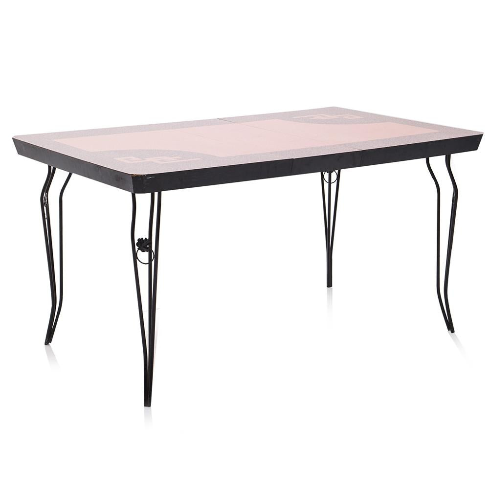 Pink + Black Vintage Dining Table