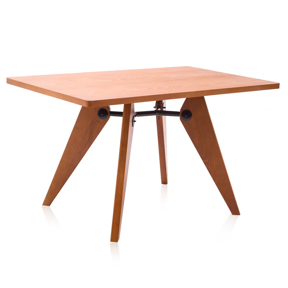 Prouve Medium Wood - Small Rectangle Dining Table