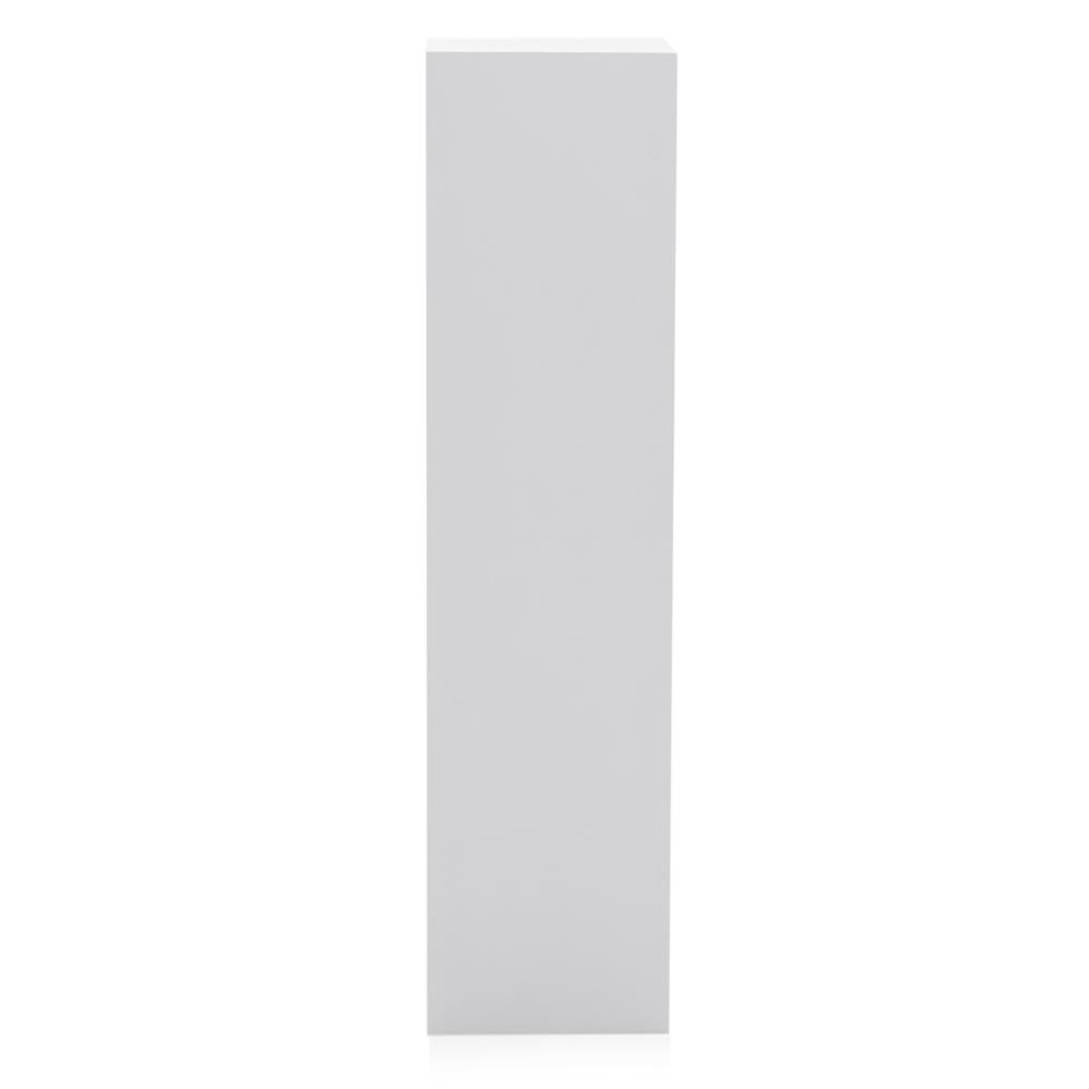 White Tall Rectangular Pedestal
