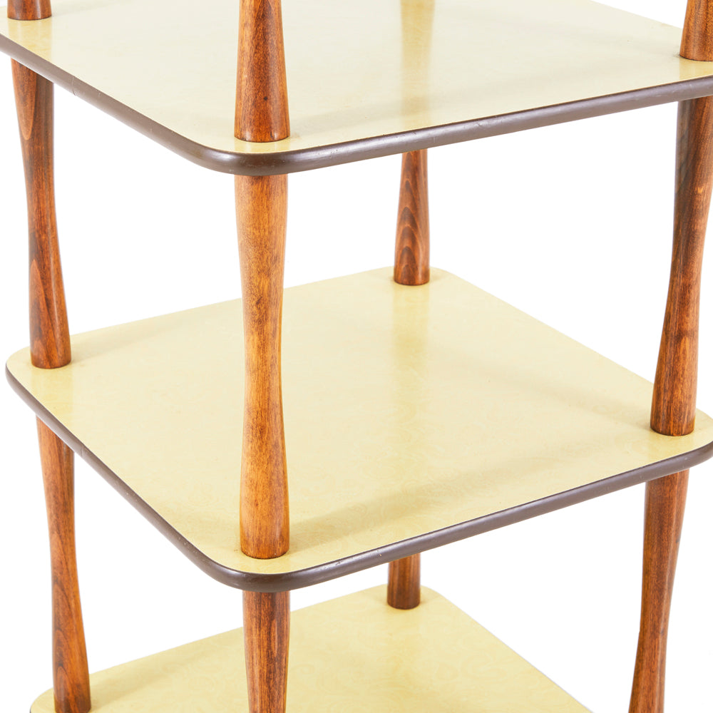 Yellow Formica Shelf