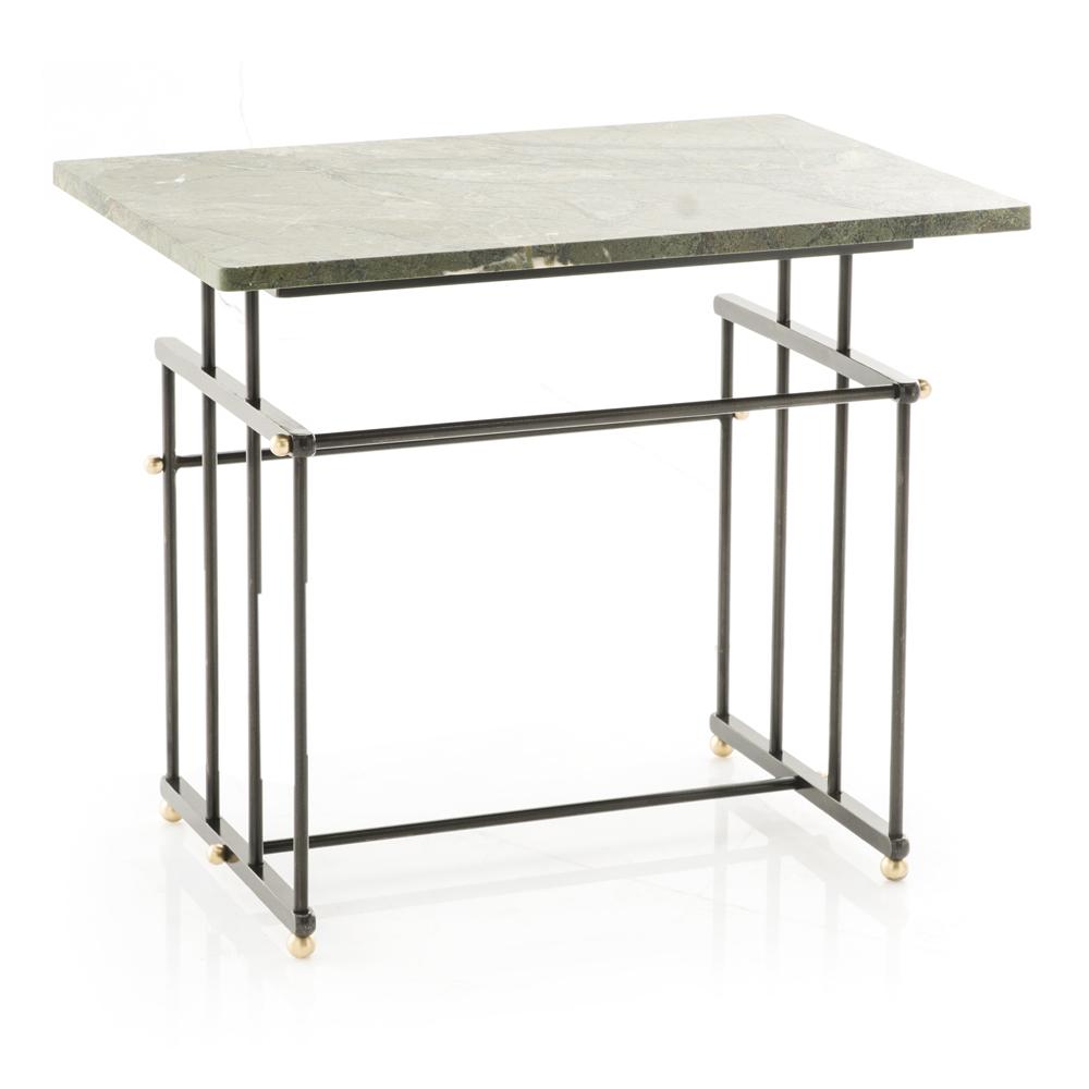 Green Marble Side Table