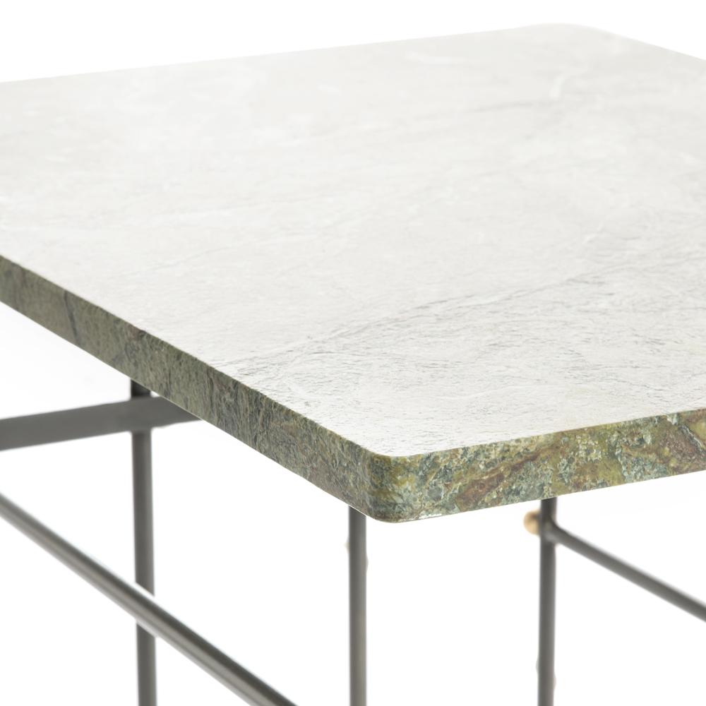 Green Marble Side Table