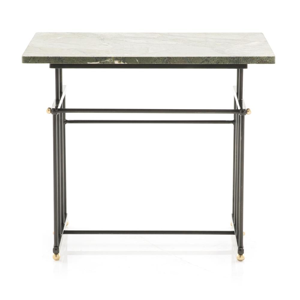 Green Marble Side Table