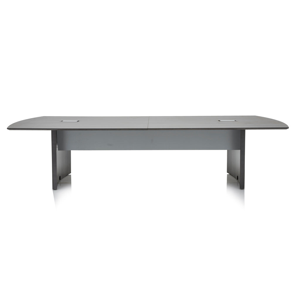 Grey Wood Contemporary Conference Table