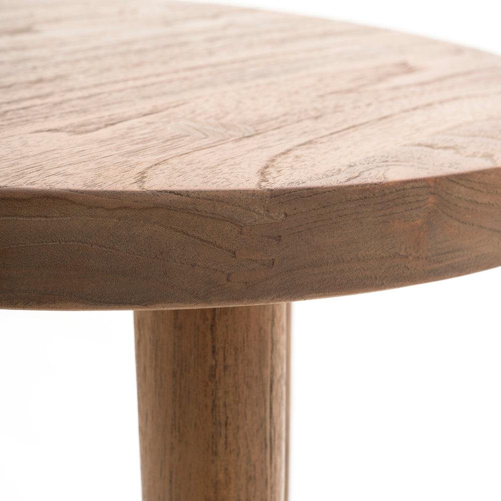 Wood Simple Tripod Side Table