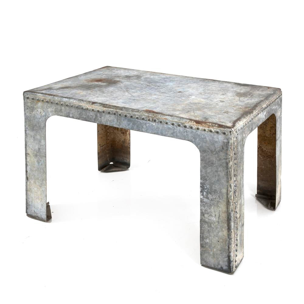 Steel Rusted Grey Work Table