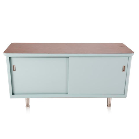 Light Blue Tanker Cabinet