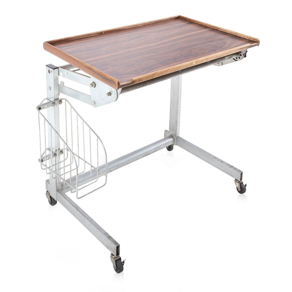 Vintage Metal Frame Adjustable Desk