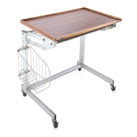 Vintage Metal Frame Adjustable Desk