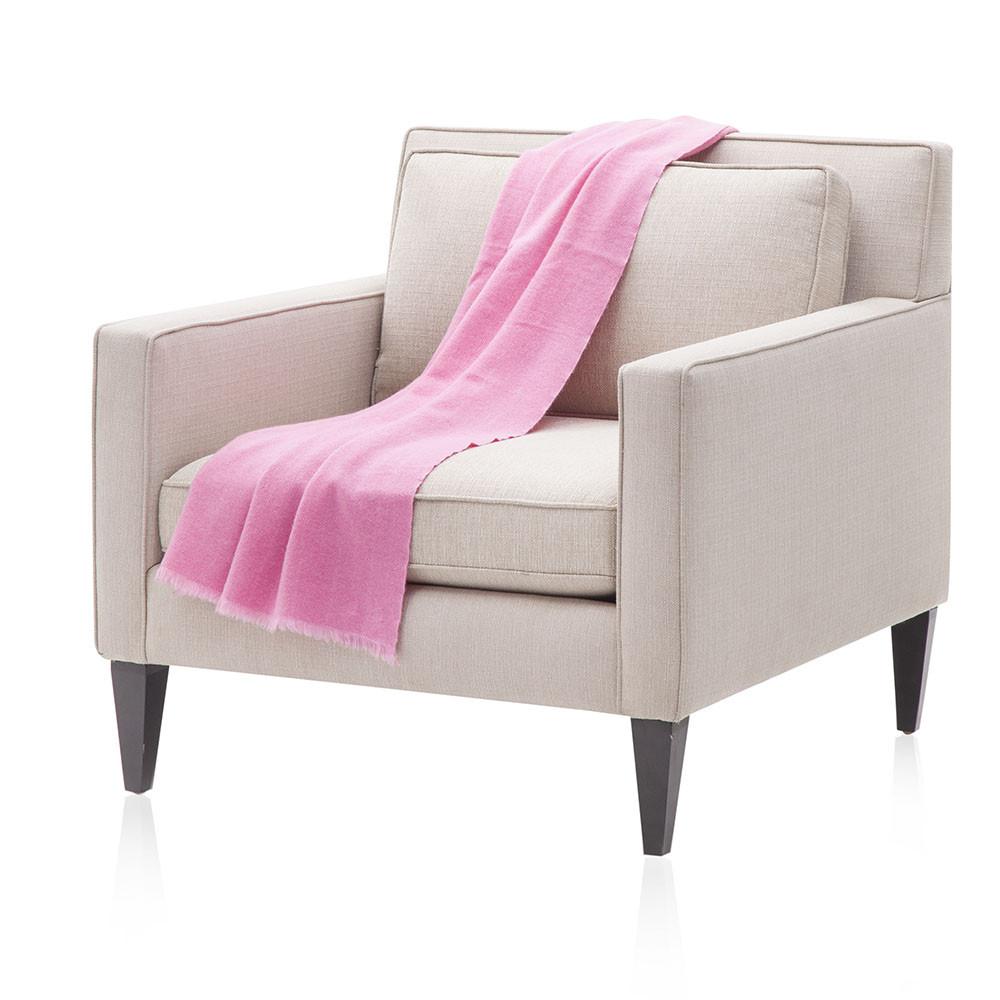 Pink Fuzzy Throw