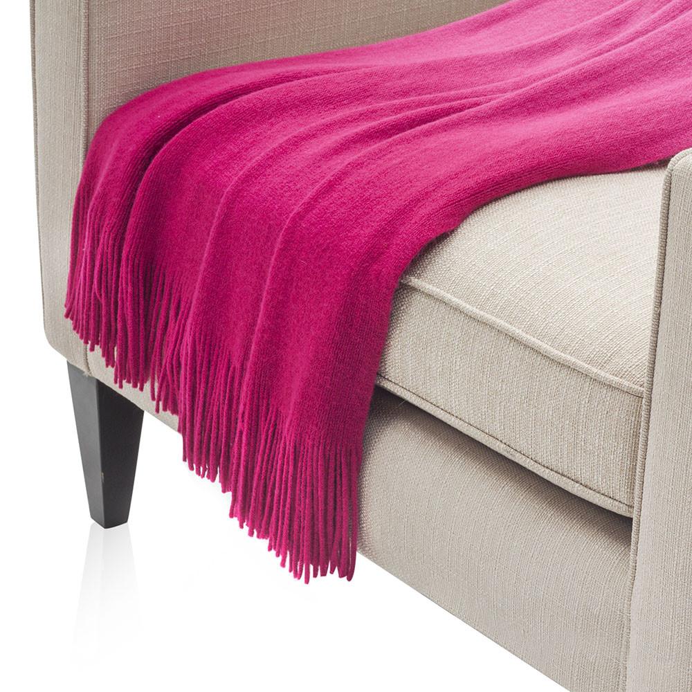Magenta Throw