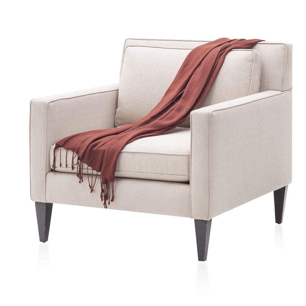 Burnt Orange Throw