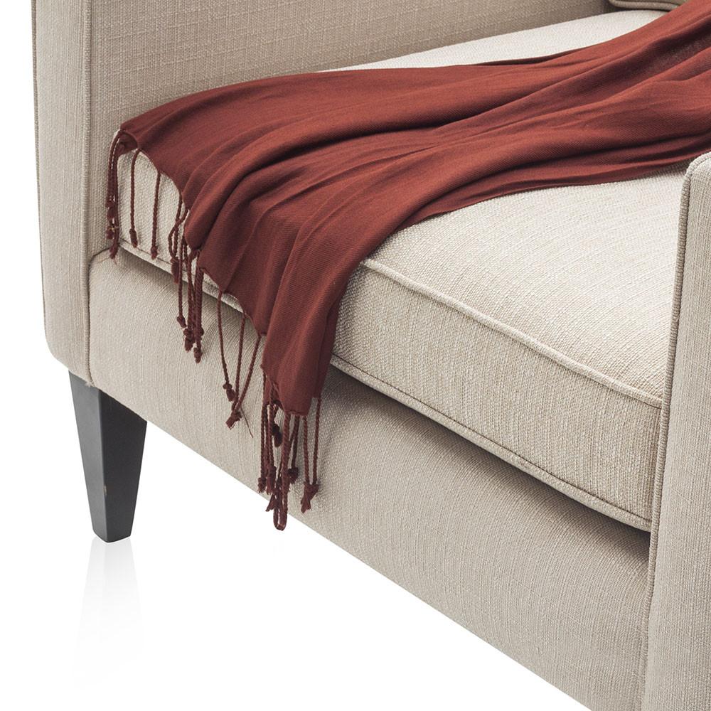 Burnt Orange Throw