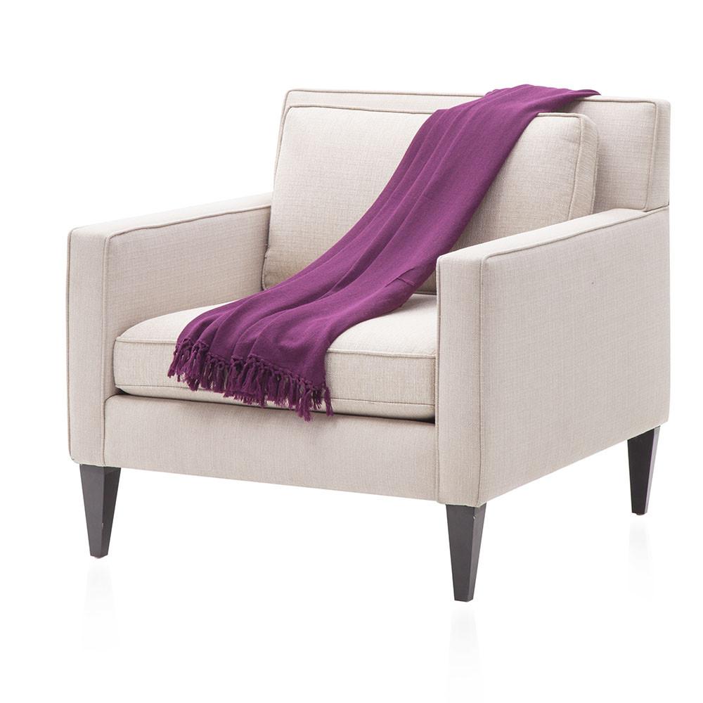 Royal Purple Throw