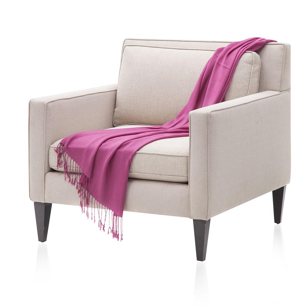 Delicate Fuschia Throw