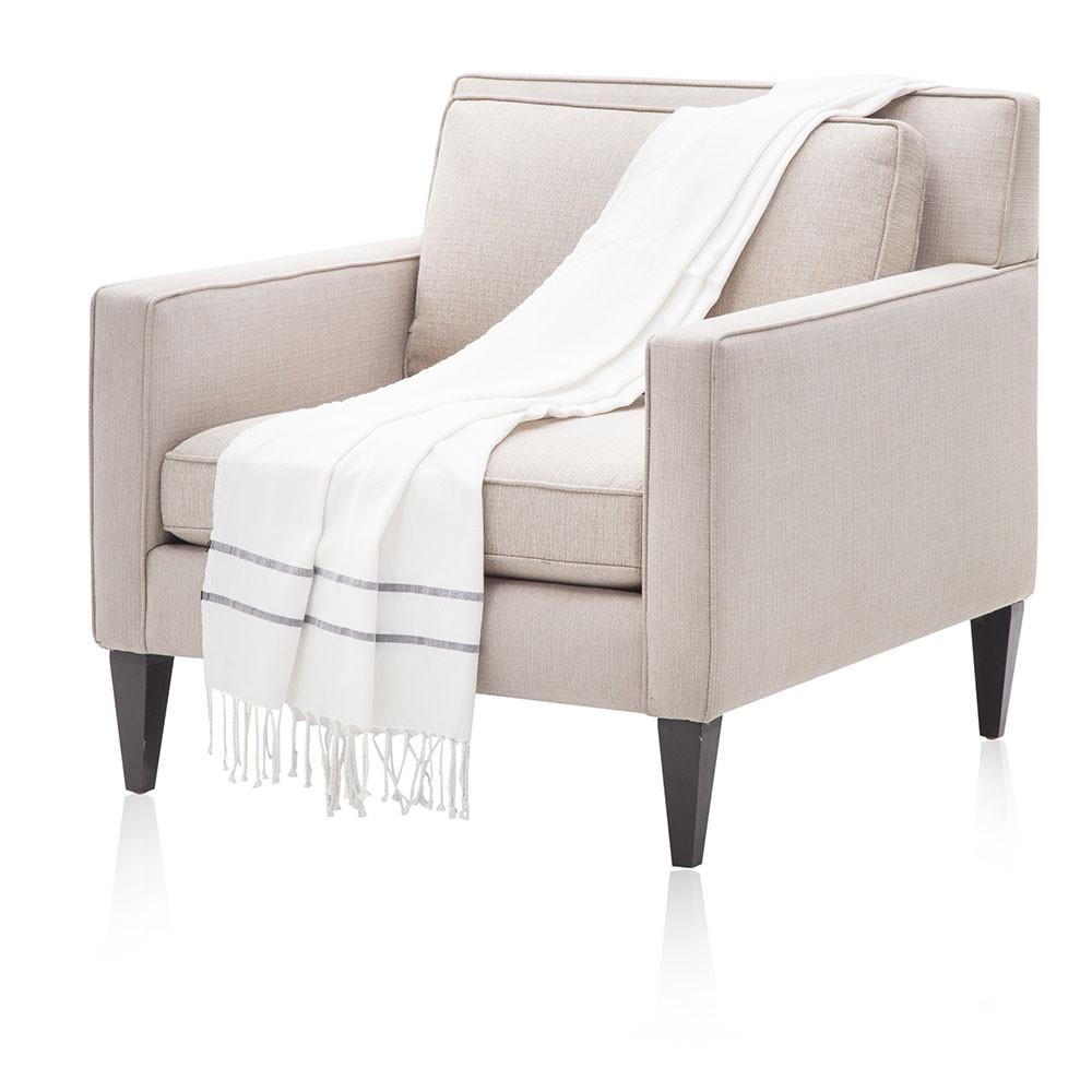 White Turkish Towel Throw