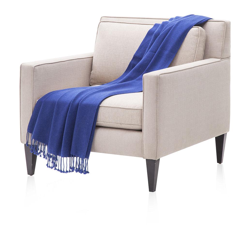 Royal Blue Throw