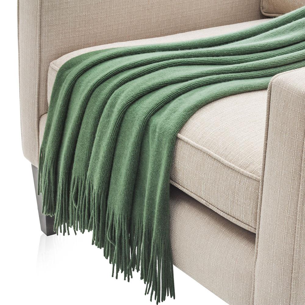 Forest Green Throw