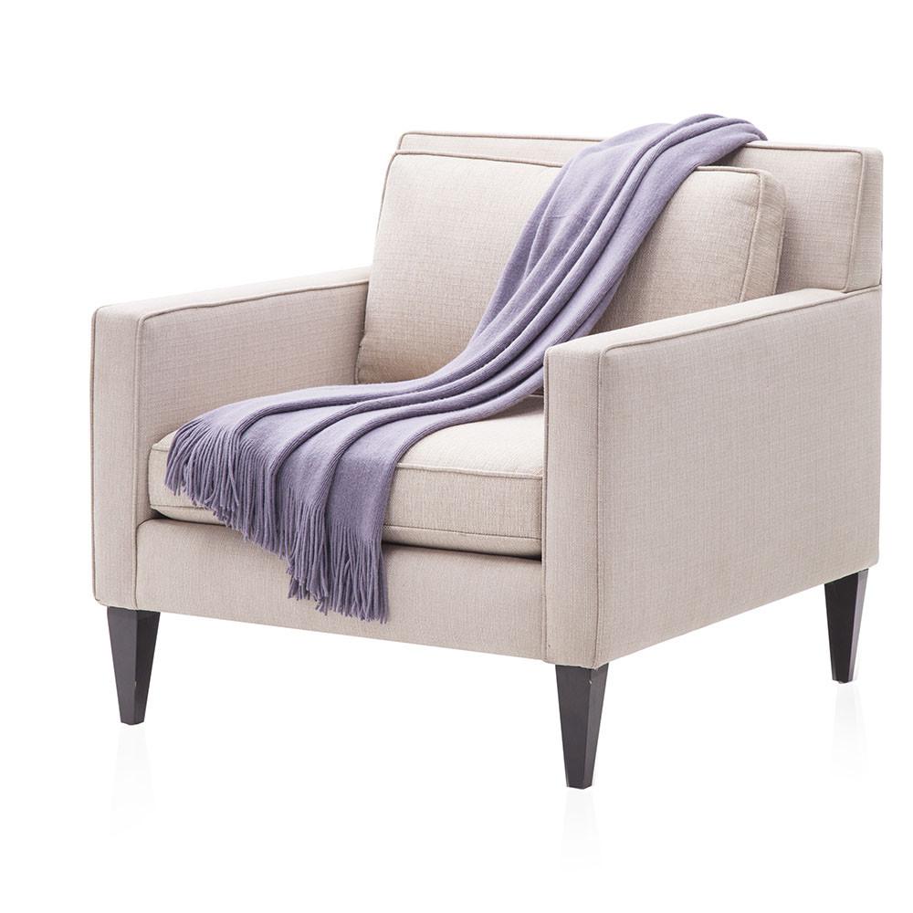 Lavender Cotton Throw