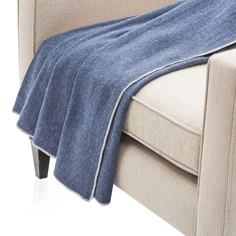Navy Blue Throw