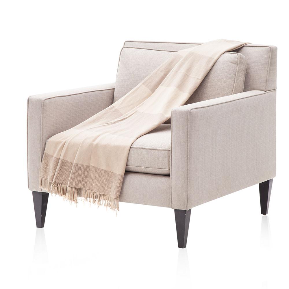 Off-White Multi-Tone Throw