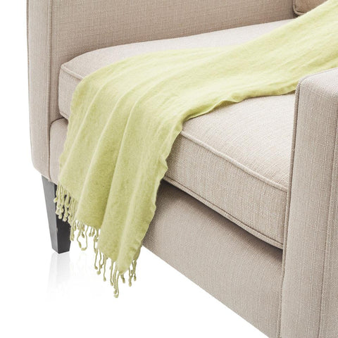 Delicate Light Green Throw
