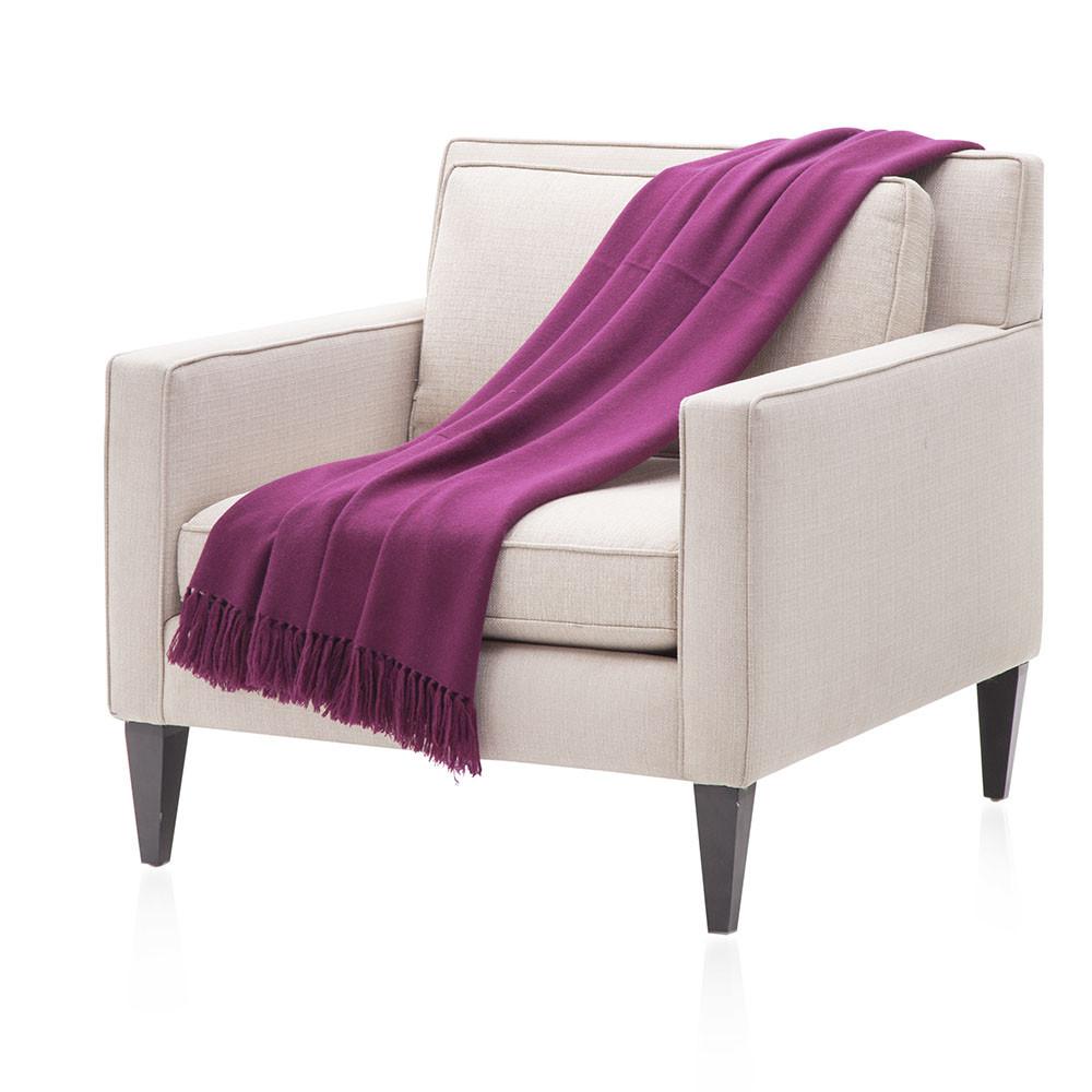 Fuschia Throw