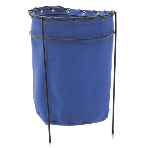 Blue Fabric Trashcan