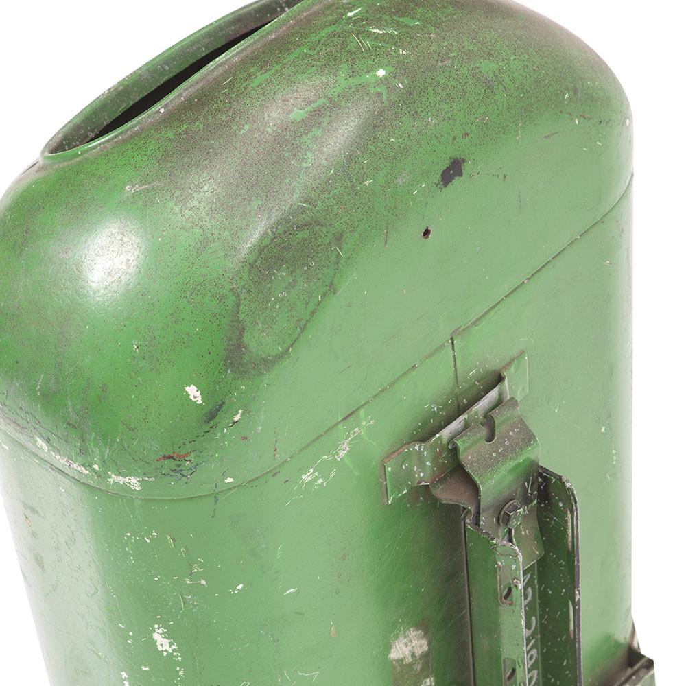Green Public Green Trashcan