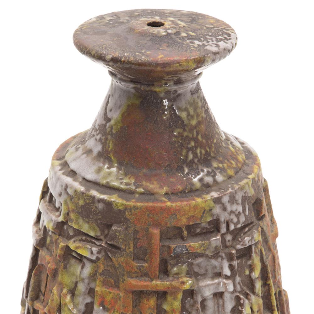 Multicolored Arts and Crafts Vase