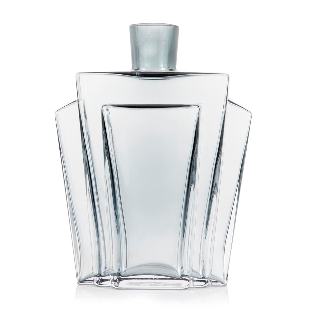 Large Glass Art Deco Bottle