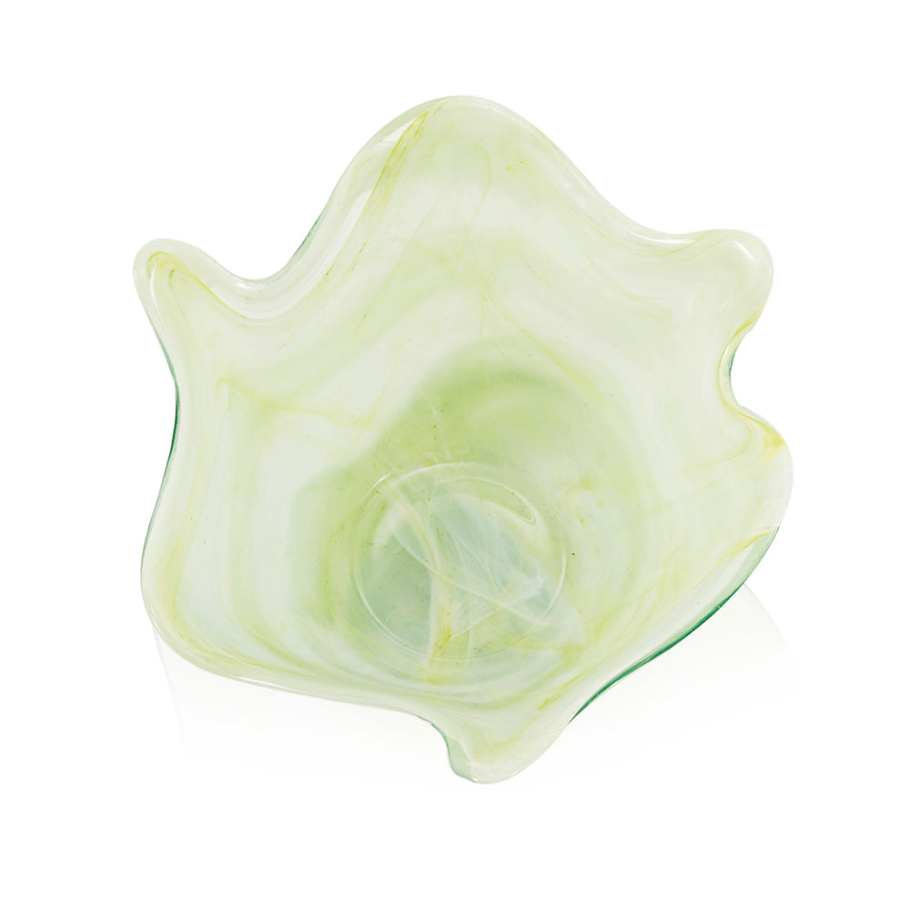 Green Organic Glass Bowl (A+D)
