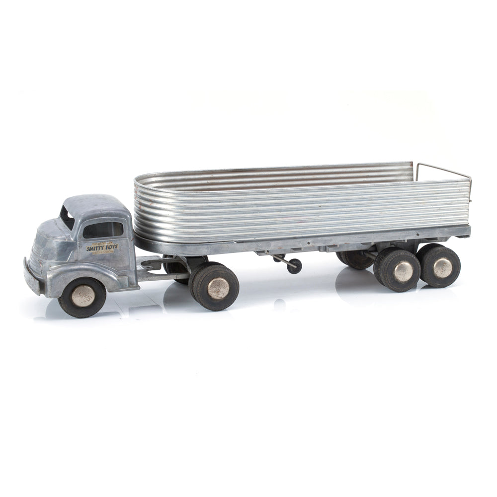 Silver Metal Pick Up Truck (A+D)