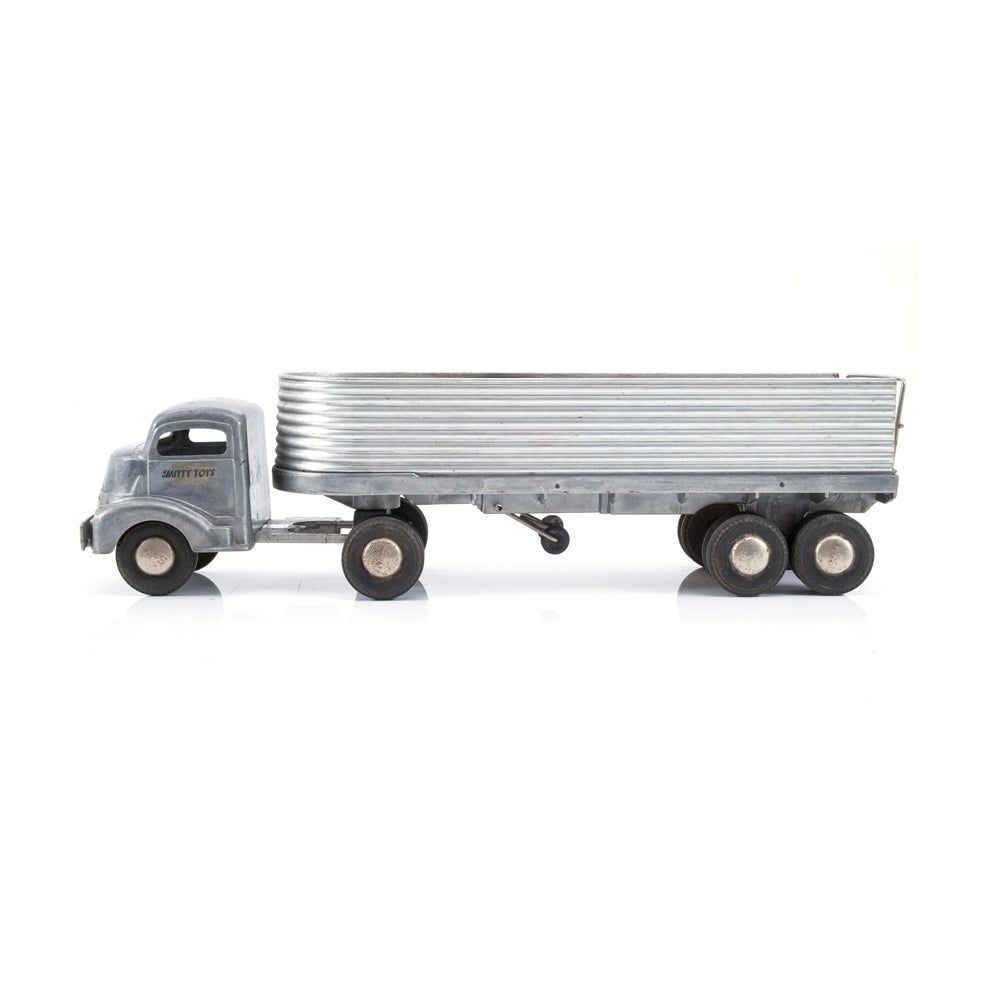 Silver Metal Pick Up Truck (A+D)