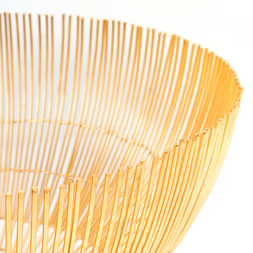 Gold Decorative Fruit Bowl (A+D)