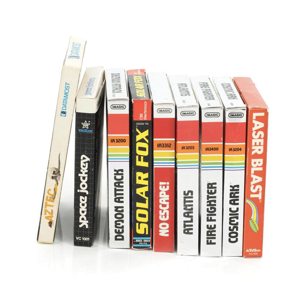 Atari Game Cartridges