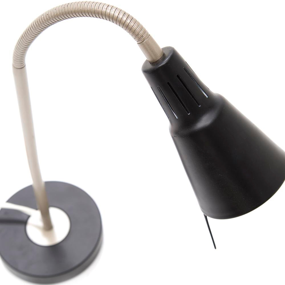 Black & Silver Adjustable Desk Lamp