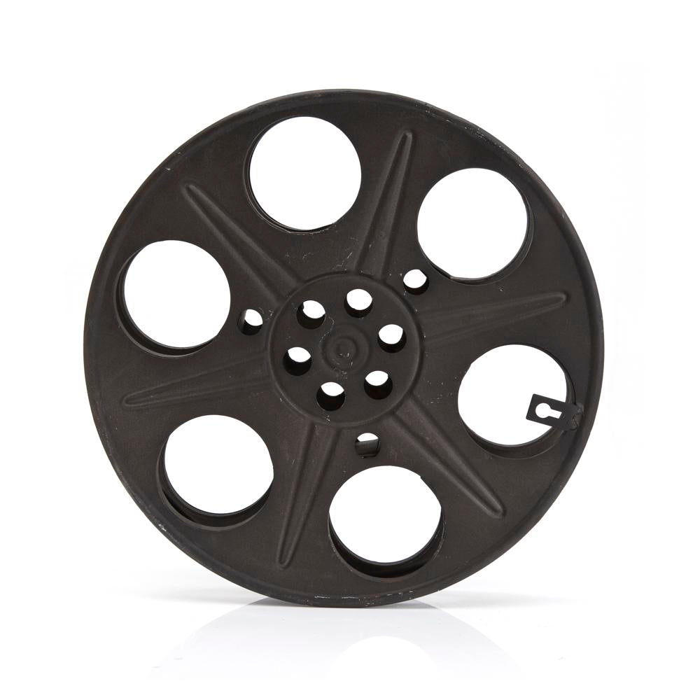 Black Metal Projector Reel