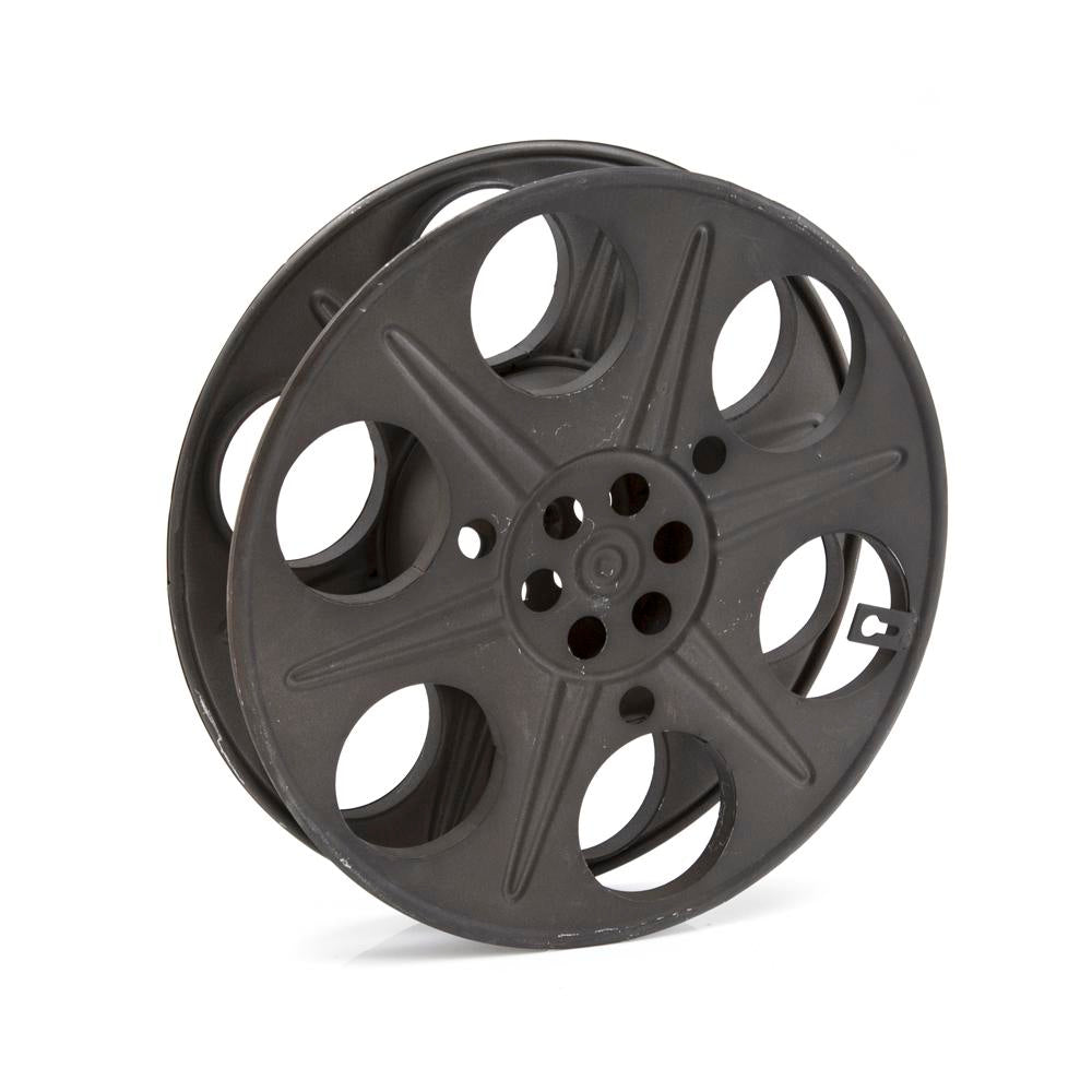 Black Metal Projector Reel