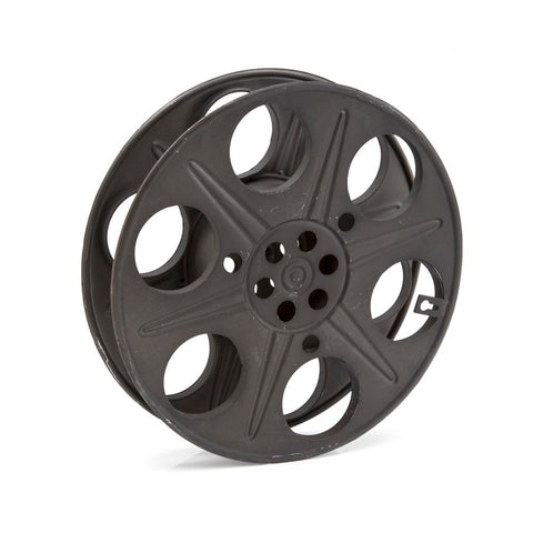 Black Metal Projector Reel