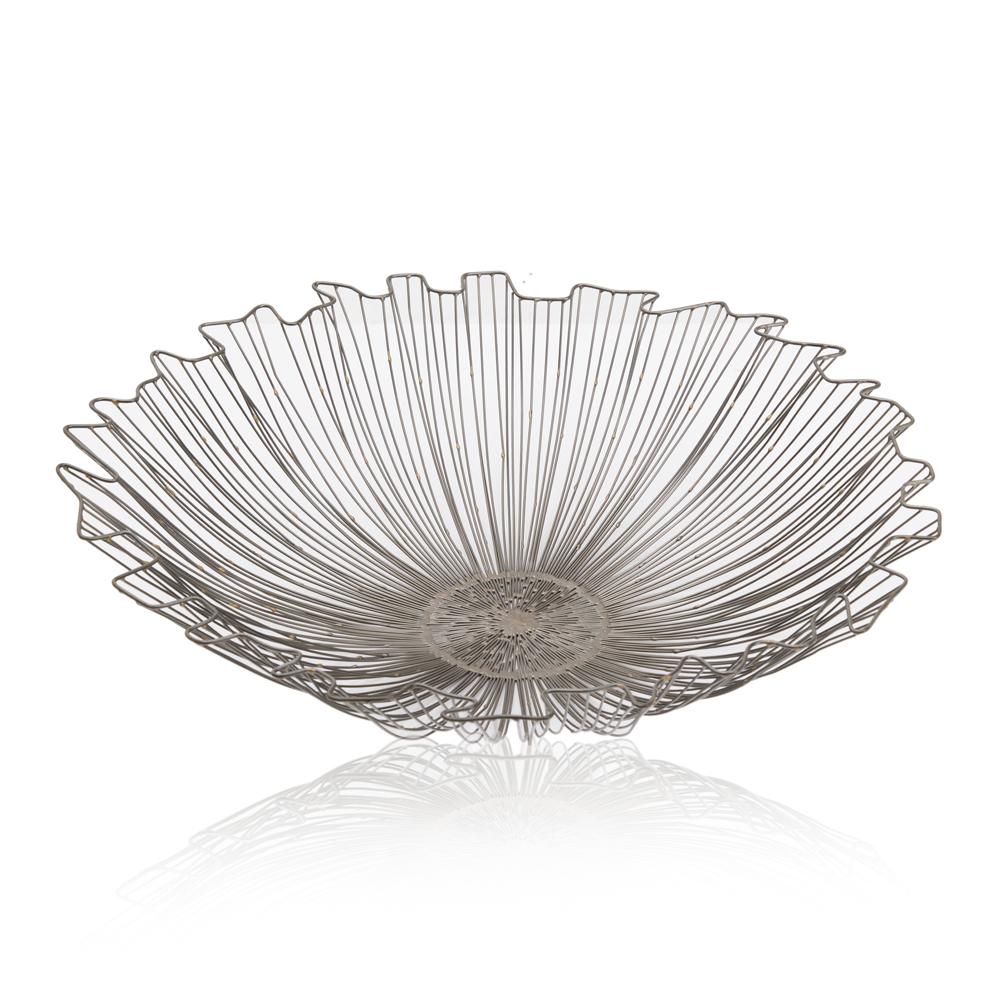 Wire Flower Fruit Basket