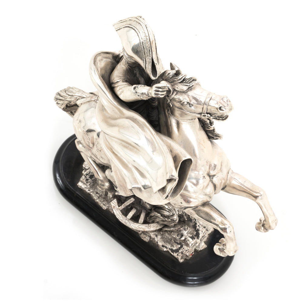 Silver Paul Revere on Horseback Figure