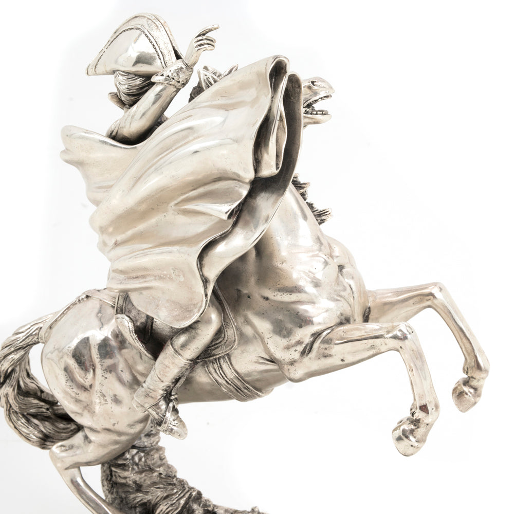 Silver Paul Revere on Horseback Figure