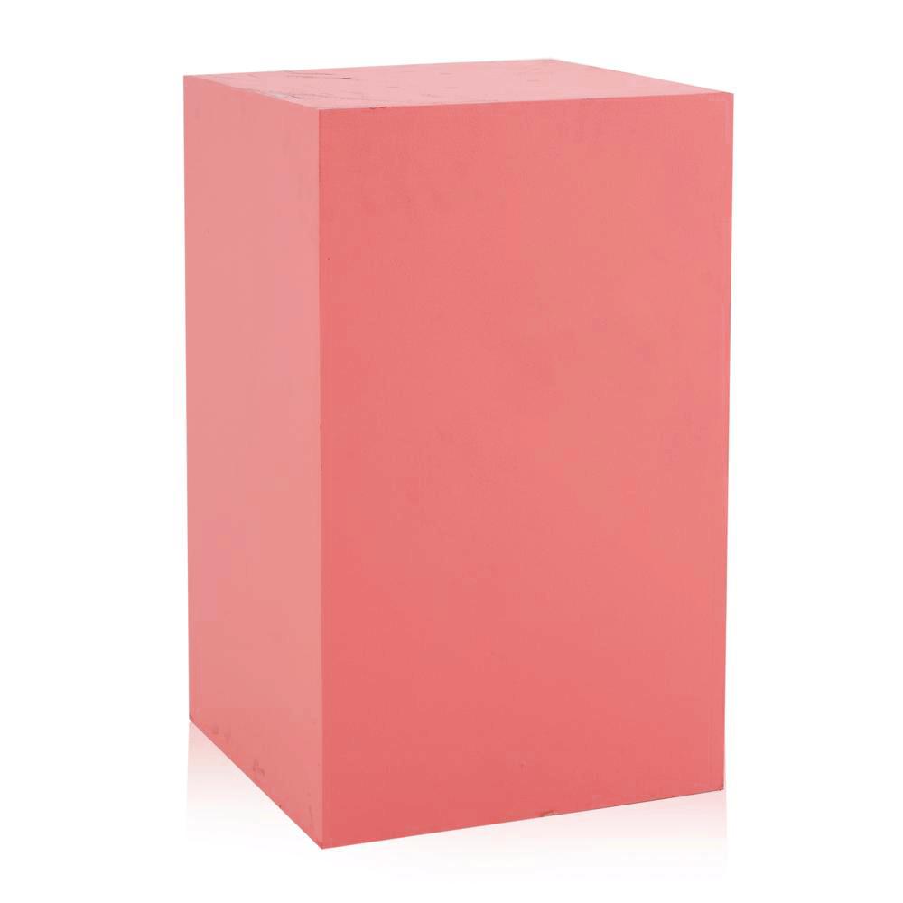 Pink Rectangular Pedestal