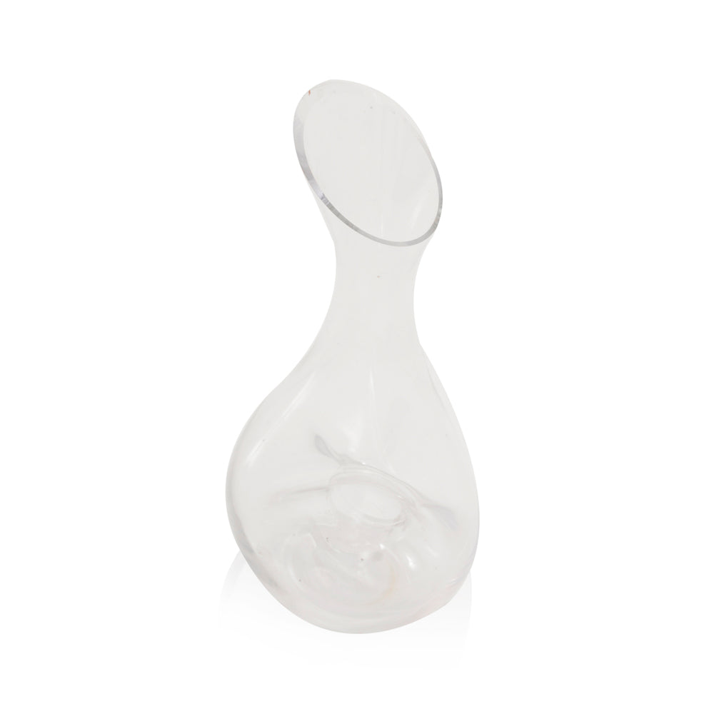 Glass Asymmetrical Vase