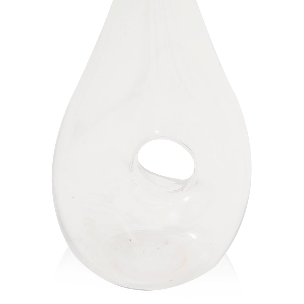 Glass Asymmetrical Vase